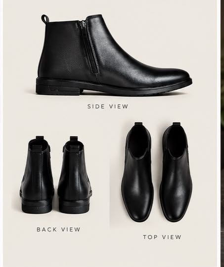ZARA CHELSEA BOOT MAT ZIP