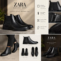 ZARA CHELSEA BOOT MAT ZIP